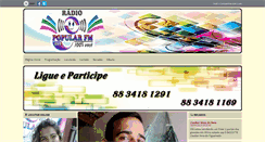 Desktop Screenshot of fmpopular.com.br